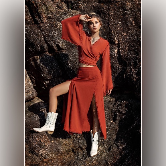 AYA Sacred Wear Dresses & Skirts - AYA Sacred Wear Wrap Skirt